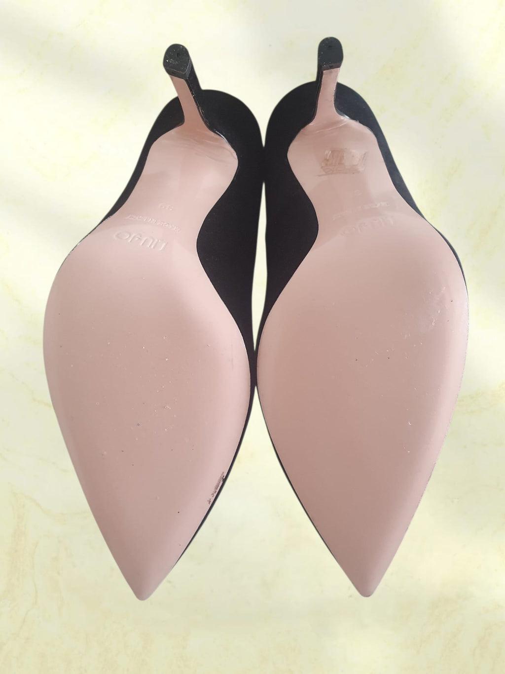 👠 Escarpins Liu Jo "Marilyn" en Daim Noir – Neufs avec Boîte- p39