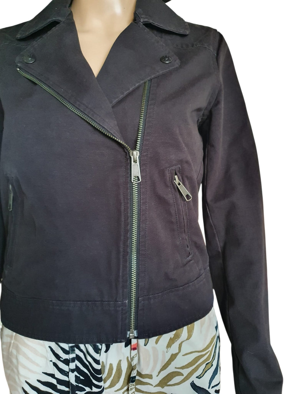 Veste Levi's Denim Noir - Coupe Trucker- 100% coton- T34 (XS)