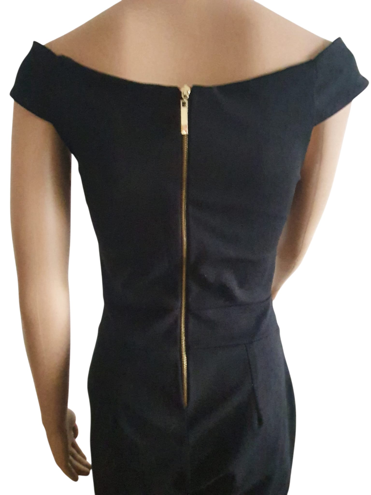 Combinaison Pantalon Chic- Encolure Bardot & Coupe Ajustée T34