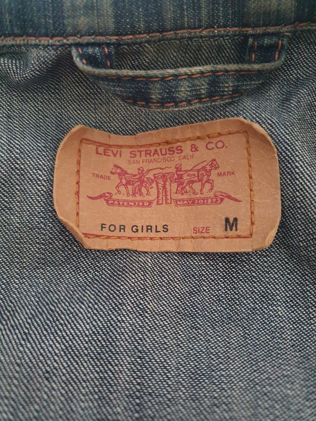 Veste Levi’s Vintage 73590 "For Girls" – Édition 2002 – Trucker Jacket Patinée- T38