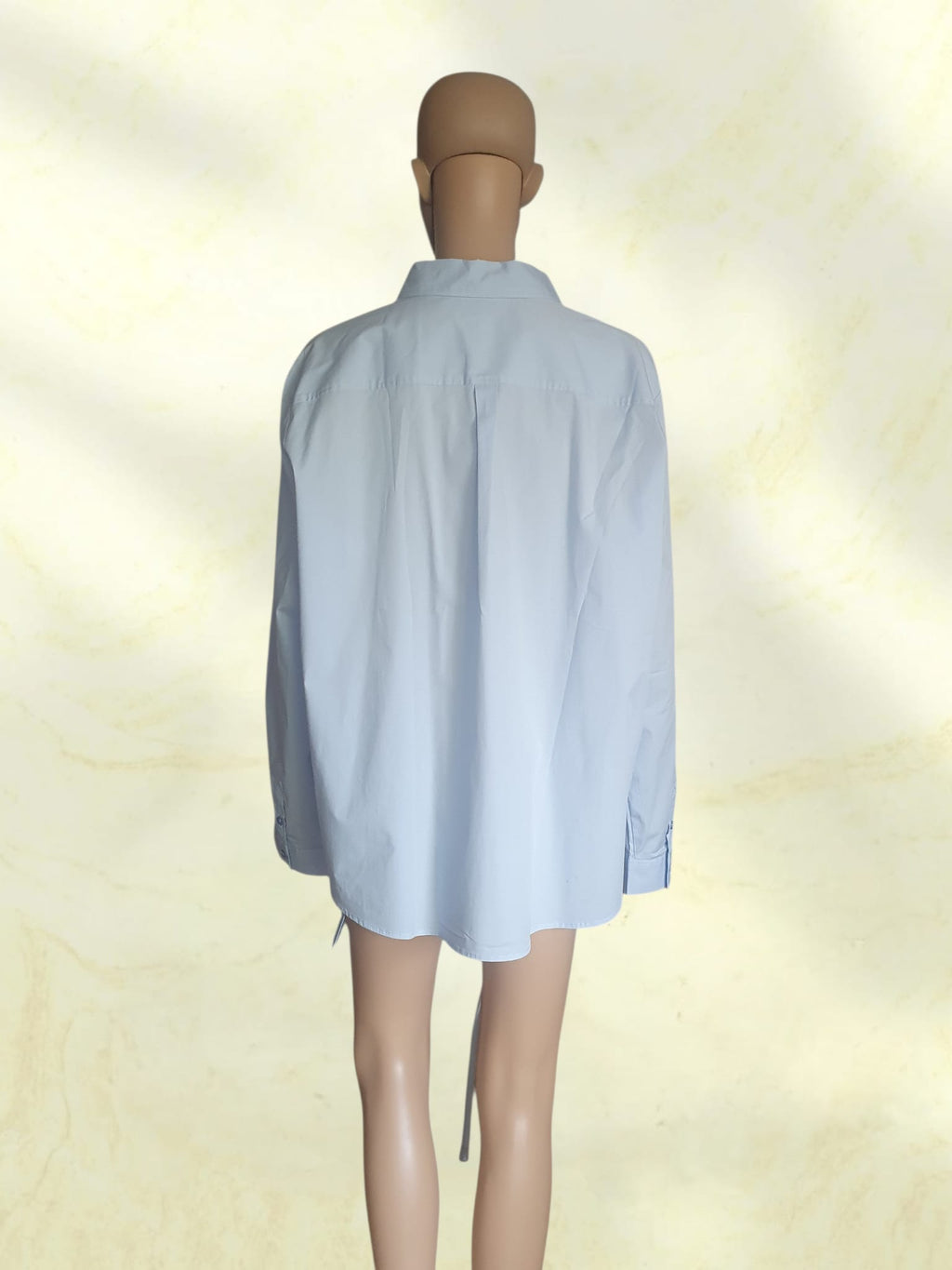 Chemise Bleu Ciel Un Jour Ailleurs - Coton Stretch -Taille 46