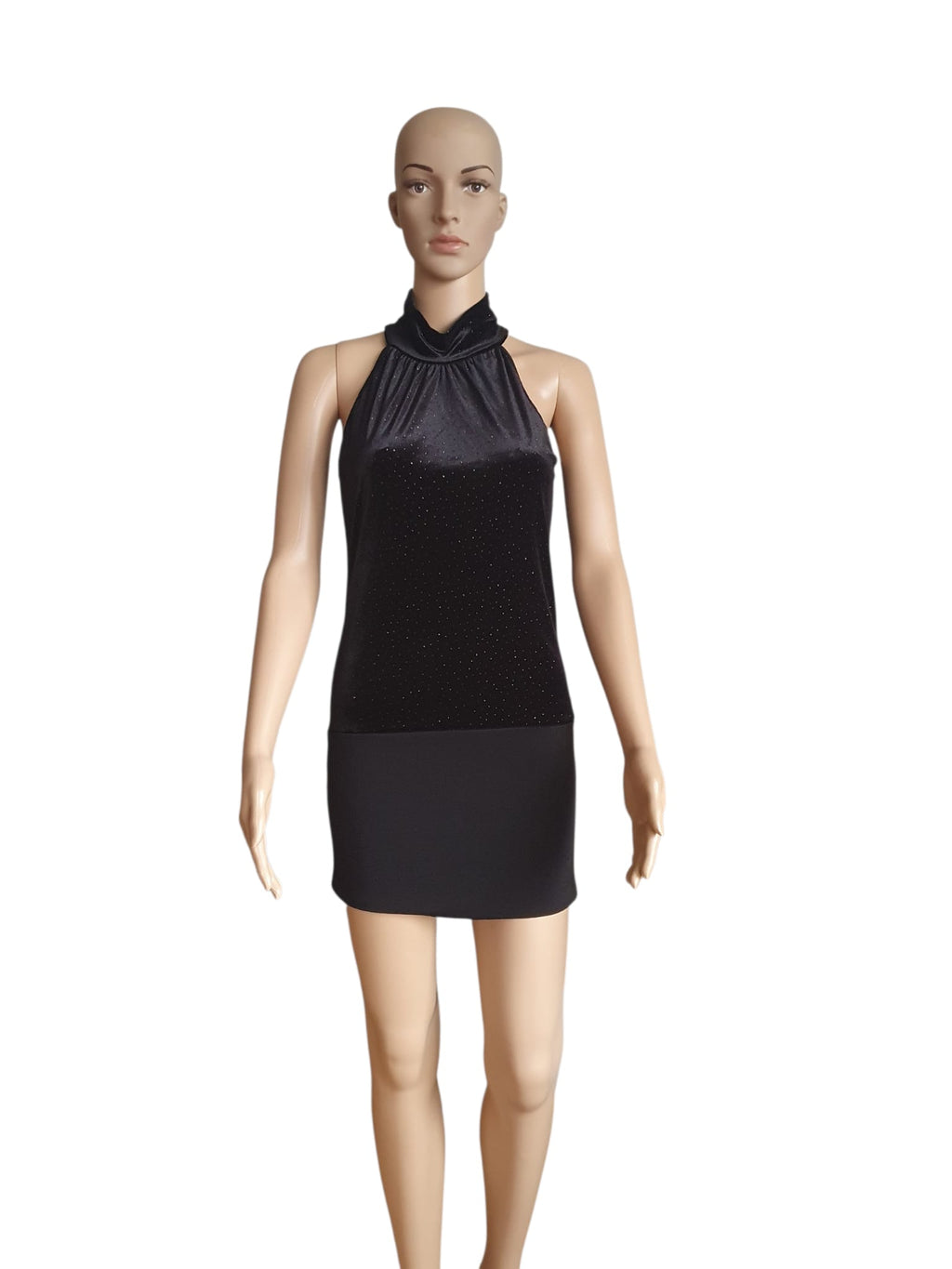 🖤 La Petite Robe Noire de Soirée : Chic, Stretch & Pailletée T36