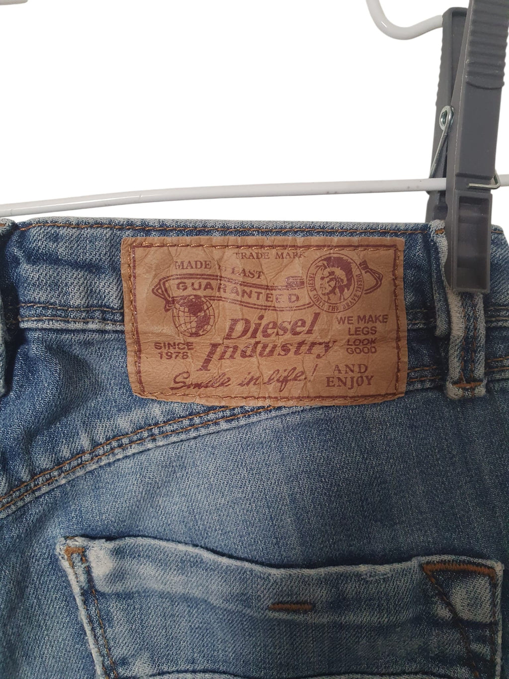 💎 Jean Diesel "Hevy J" – Archive Vintage Y2K – Denim Premium - 12 ans