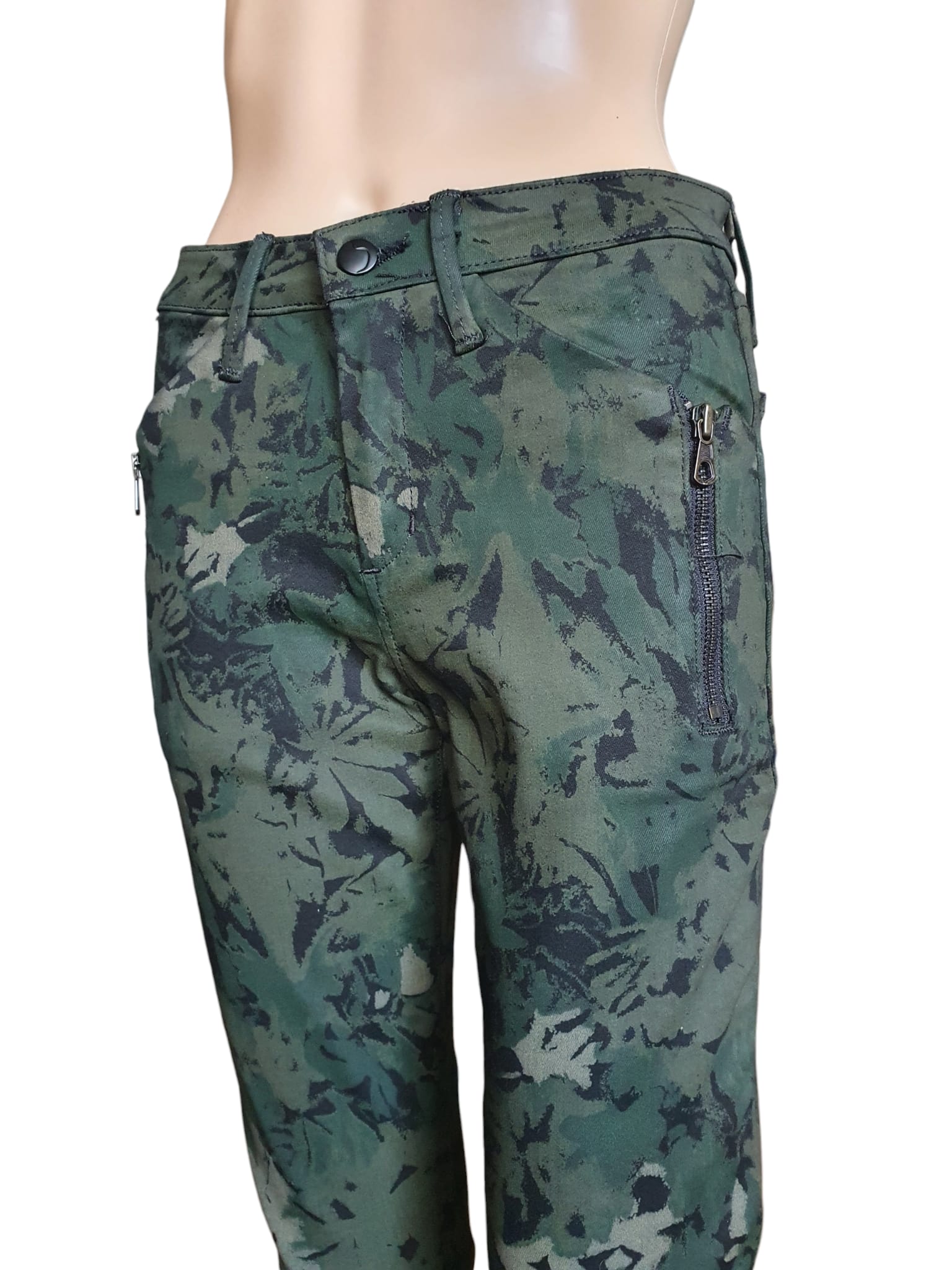 Jeans Joe's Jeans- Imprimé Floral Camo- Coupe High Rise Skinny T36 (S)