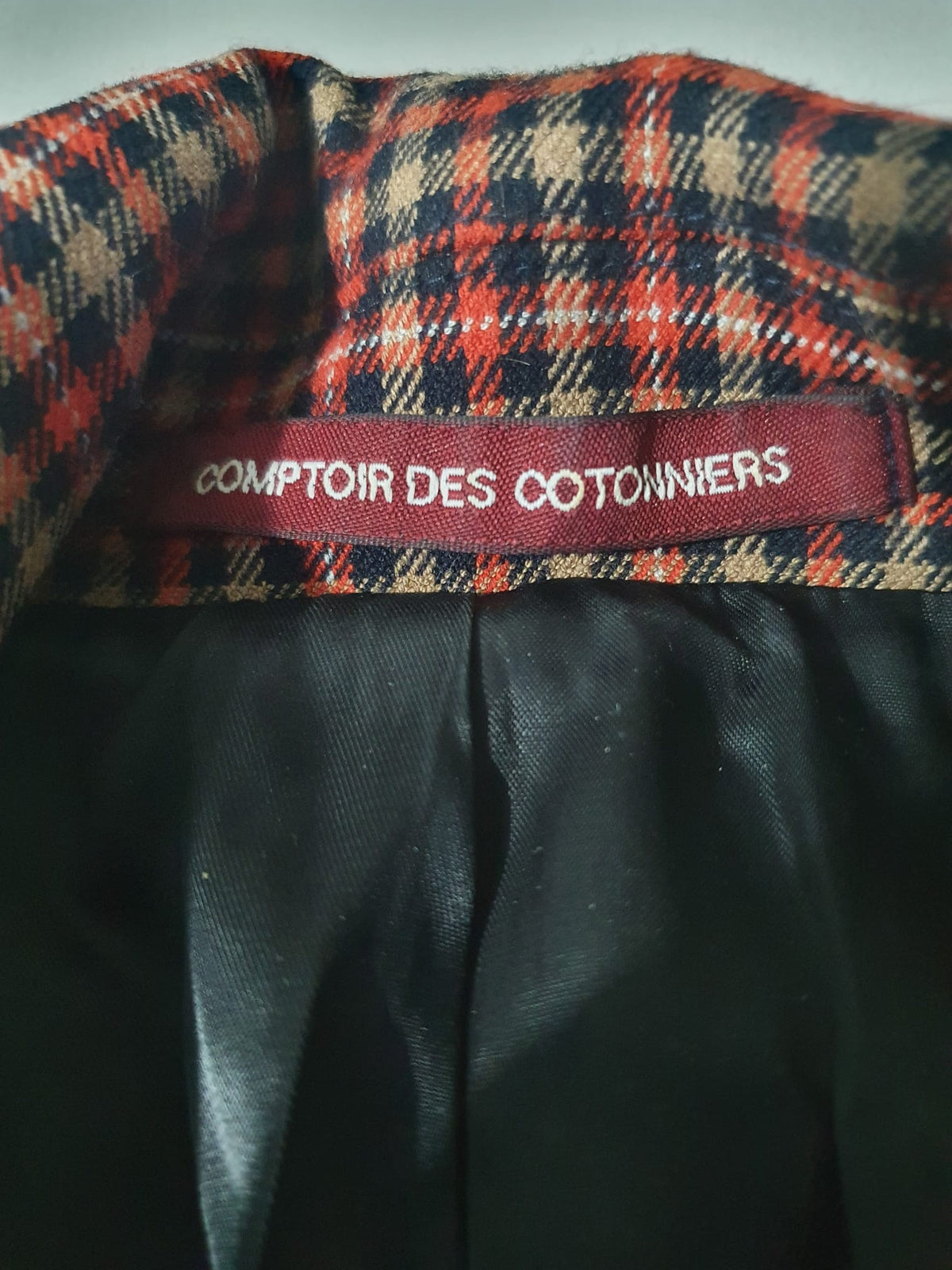 Veste Blazer Femme À Carreaux  - Comptoir des Cotonniers (Taille 40 / M)