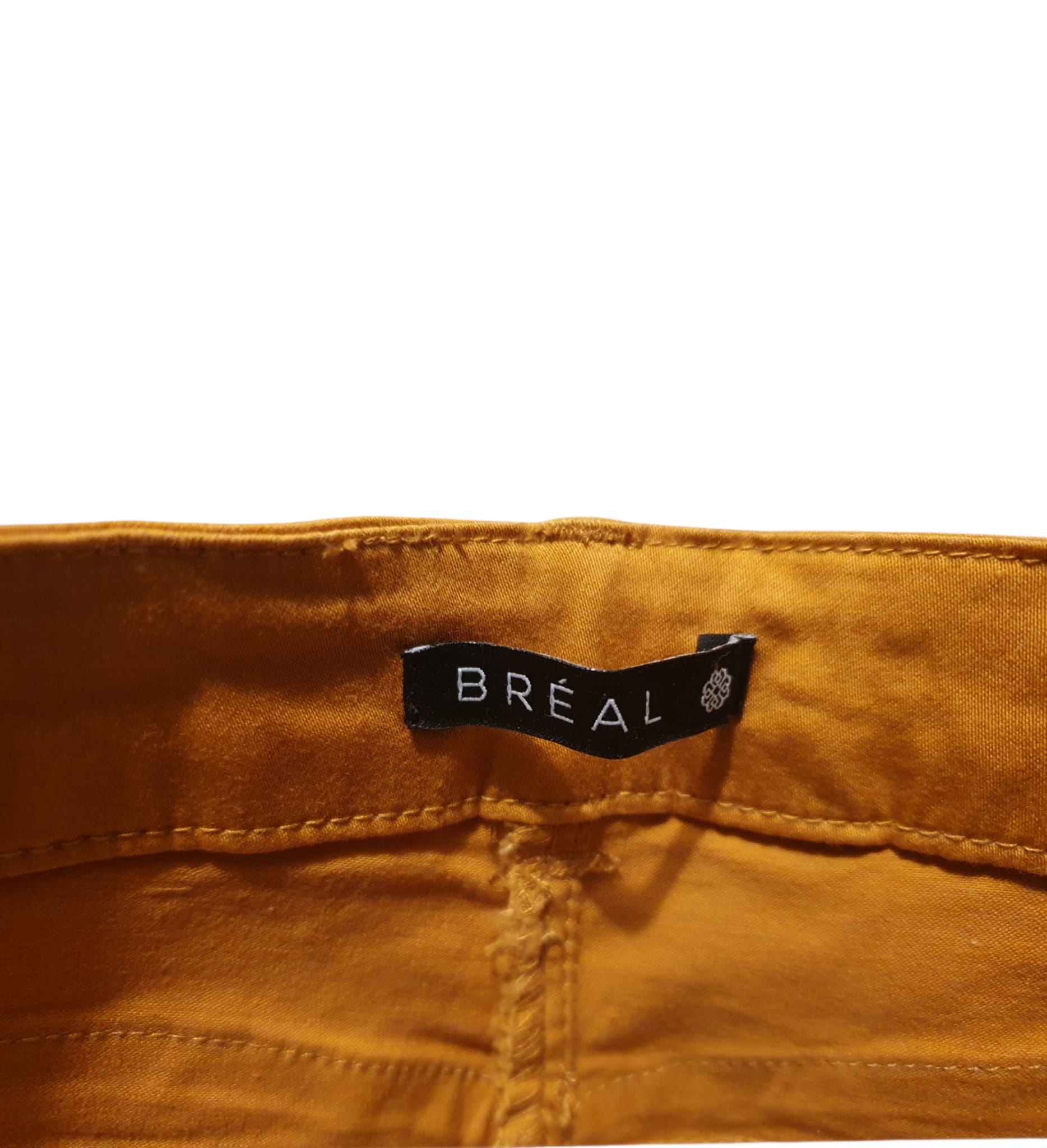 Pantalon Slim Bréal-Orange Vitaminé- Taille 36
