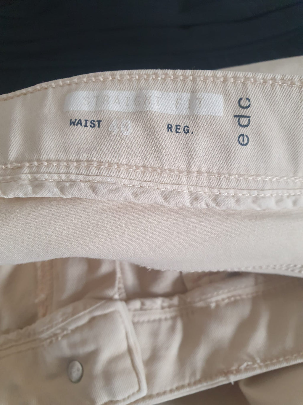 Pantalon Cargo Casual edc by Esprit – Beige Sable – Taille 40